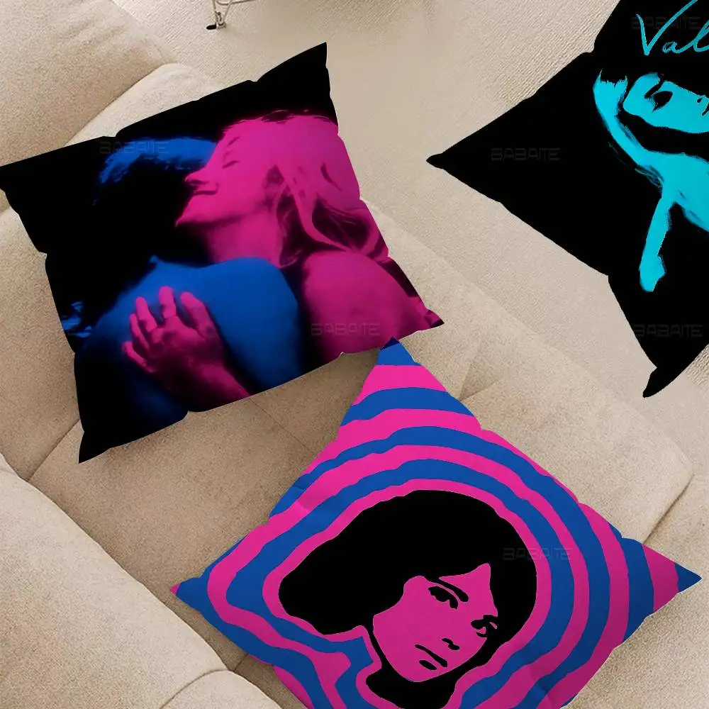 Album Cover Tv Girl Who Really Office Cushion Pillowcase Car Cushion Cover45X45CM Lumbar Pillowcase Sofa Pillowcover