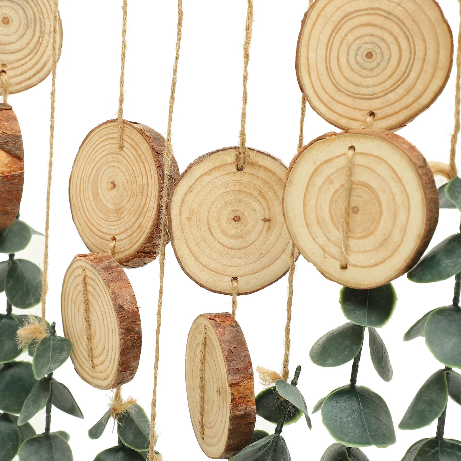 

Artificial Hanging Plants Realistic Fake Green Leaf Decor For Home Office Wall Garden Wedding Party Outdoor Simulation