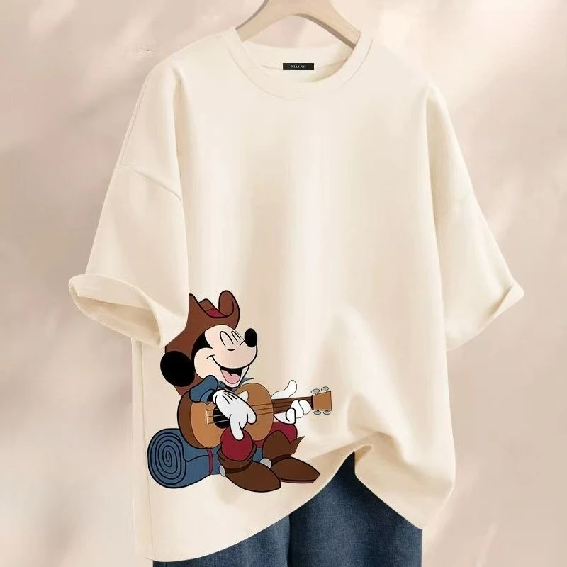 

2026 New Men's Summer T-shirt, 100% Cotton American INS Fashion Short Sleeve, Loose Casual Breathable Soft Comfy Daily Wear Tops