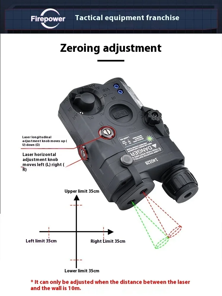 Explosive laser pointer PEQ15 tactical laser box Walderson flashlight M600 gun light IR flash infrared aiming