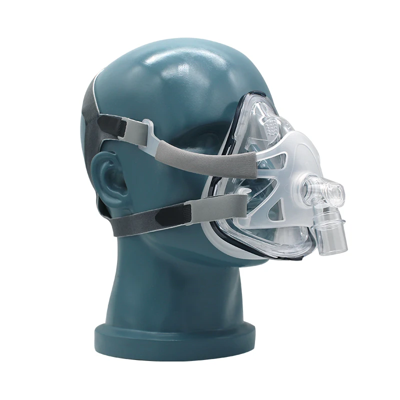 

Home Ventilator Face Mask Non-invasive Chronic Respiratory Sleep Ventilation Accessories Head Mounted Mouth Nose Mask Universal