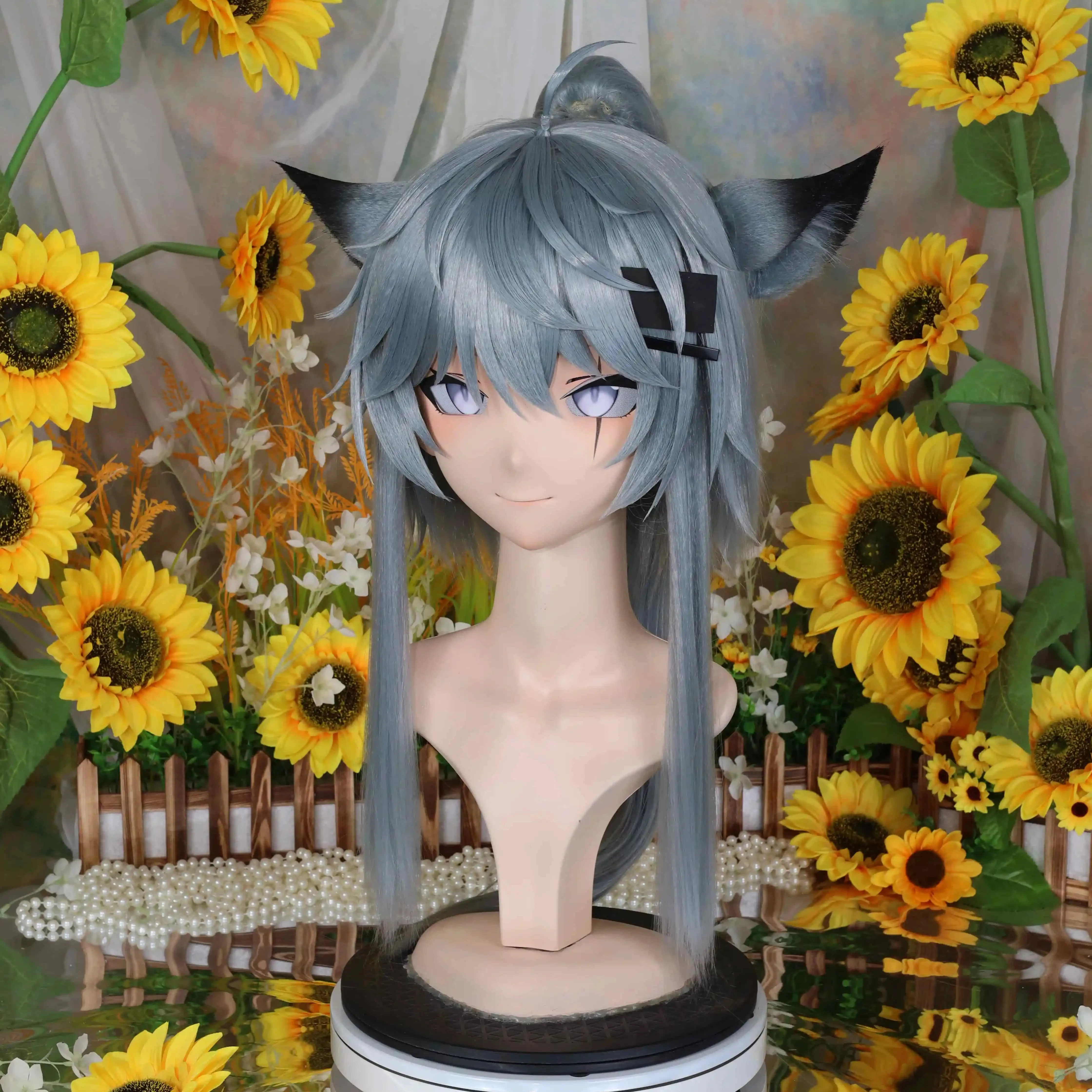 Kigurumi Lapland NFD full headband lock cosplay headshell props costume anime game