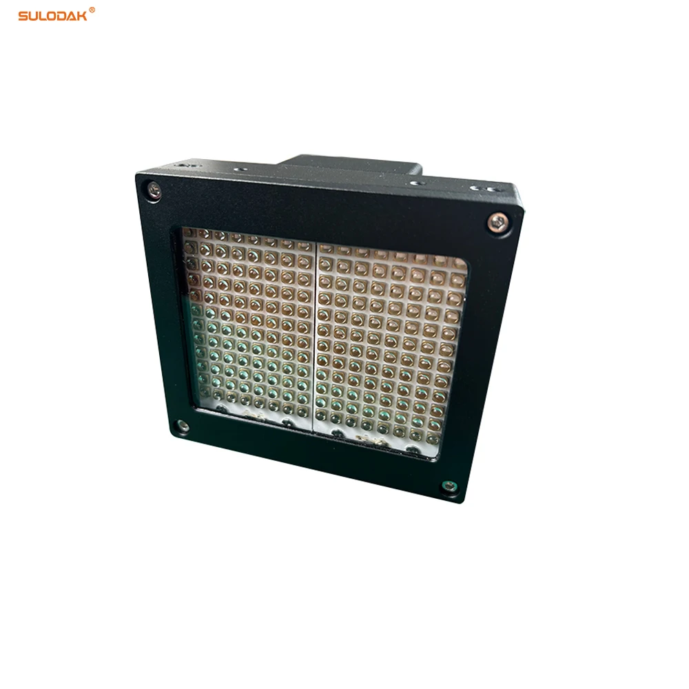 700W LED UV Curing Lamp 80*60mm For 1PASS Full Color UV Digital Lunch Box Printer Konica 5121024 Ricoh G5i G6 UV Inkjet printin