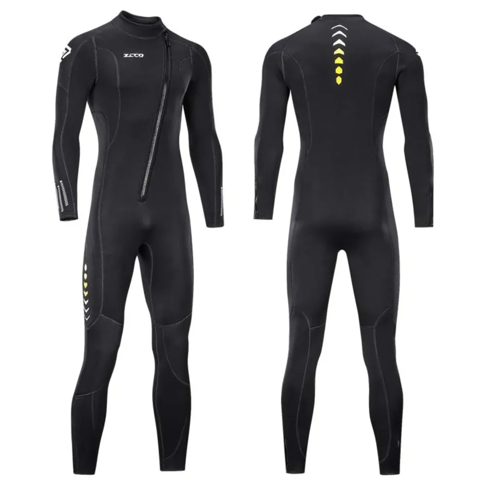 

Men Wetsuit 3mm Neoprene Women surf Suit Back Front Zip in Cold Water for Surfing Swimming scuba diving suit