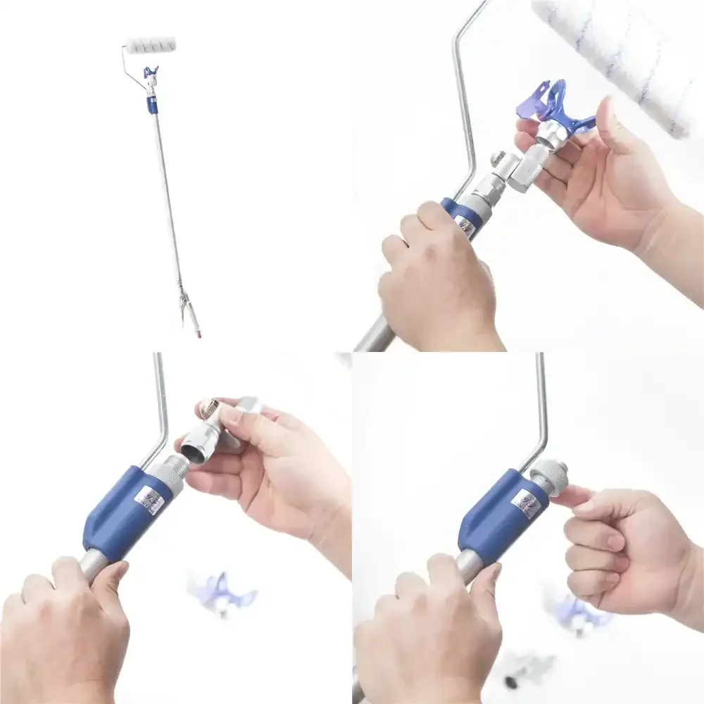 

Jetroller Paint Roller Brush 244271 with 90cm Fixed Extension Pressure Rollers