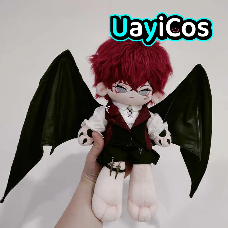 

10cm 20cm 30cm Doll Clothes Demon Bat Vampire Wings Clothes Clothing Costume Doll Accessories Cosplay Anime Game Toy Kids Gif