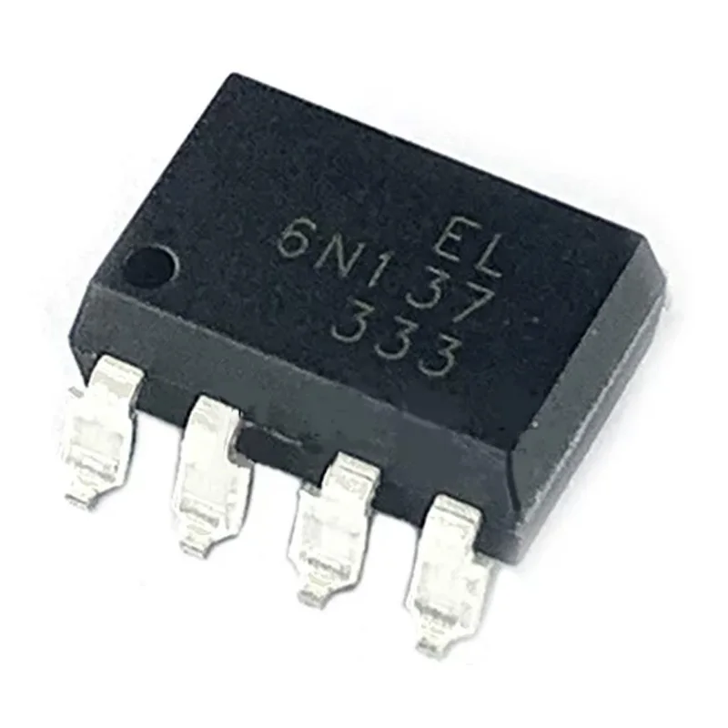 10Pcs New Original El6N137 Smd Sop8 In-Line Dip8 Optical Isolator Logic Output/Photoelectric Coupler Chip