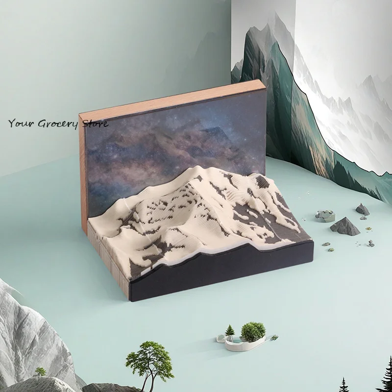 

Creative Gift Annual Meeting Gift Hand-tear Three-Dimensional Note Chinese And English Calendar