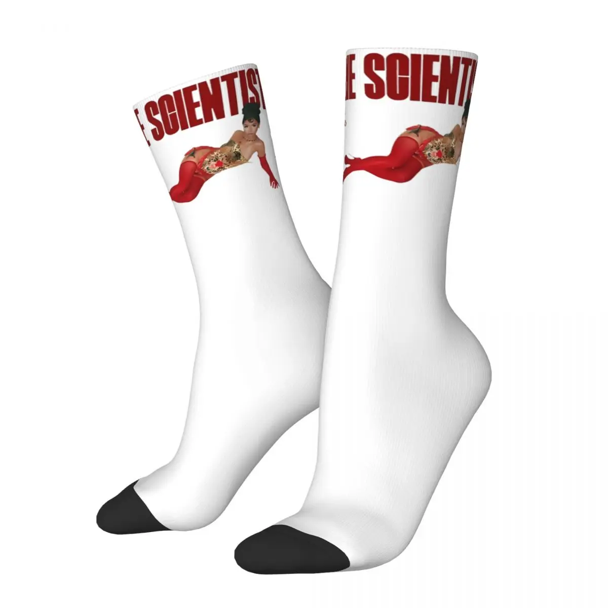 

Harajuku Mariah The Scientist 2024 Tour Theme Cozy Socks Merch Spring Autumn Winter To Be Eaten Alive Warm Long Socks Non-slip