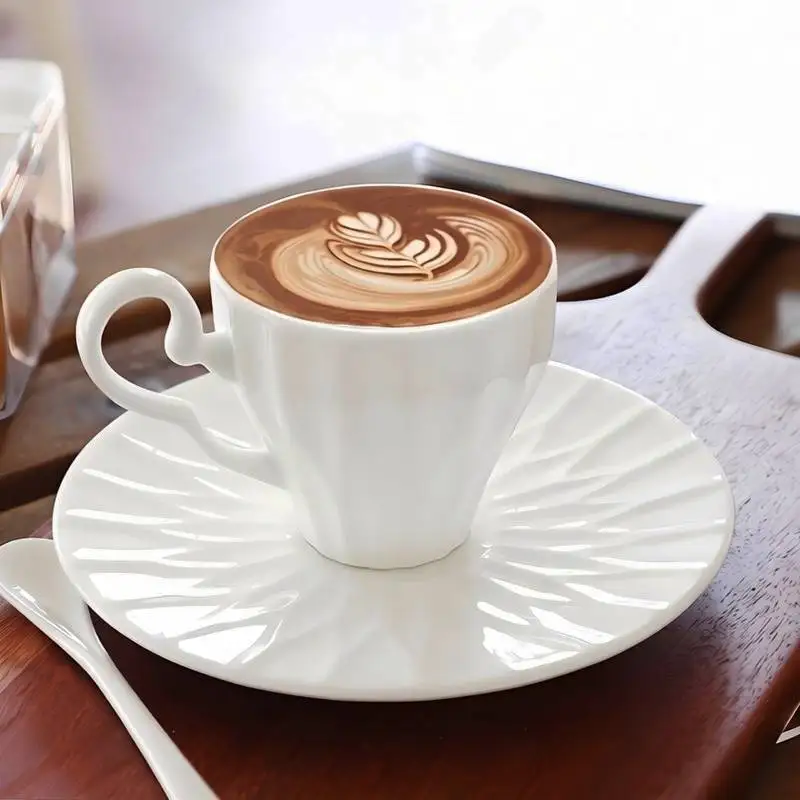 Plain white quality bone china tea cups set, ceramic coffee cup, japanese coffee cup, porcelain turkish coffee cups, originales