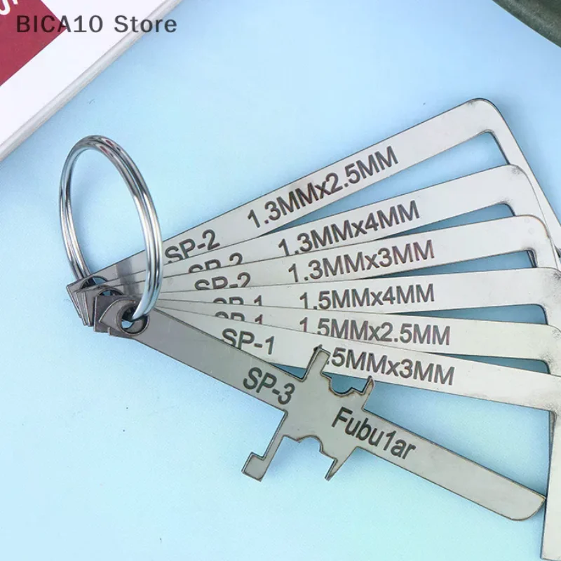 High Quality Practical 7 In 1 Tension Tool Full Set Lock Tool Replacement Turning Tool Double Head Tension Wrench Tool