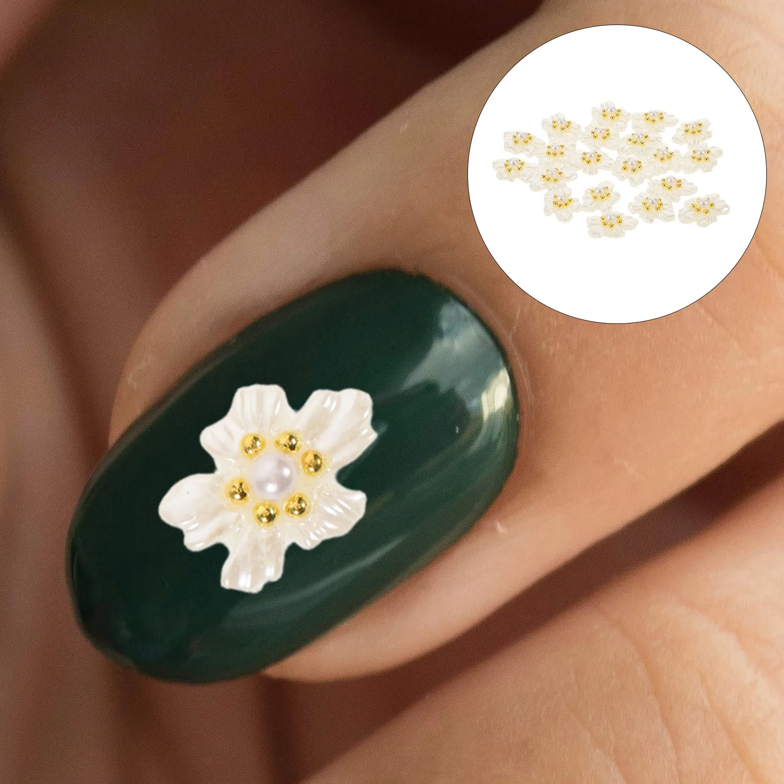 10 Pezzi Decorazioni per Nail Art Strass Scintillanti Gemme di Cristallo 3D Accessori per Manicure Ideali Kit di Bellezza per Unghie