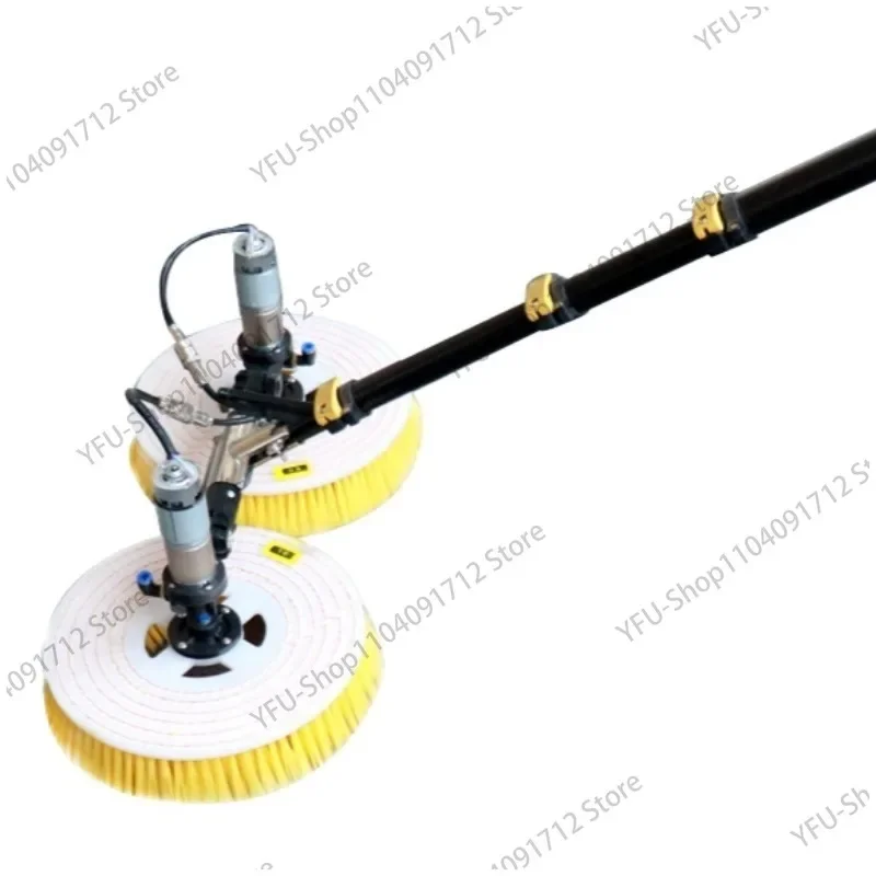 

Long Telescopic Rod Manual Solar Cleaning Brushes Solar Panel Cleaning Equipment 7.5m Telescopic Rod PV Panel Wash Cleaning