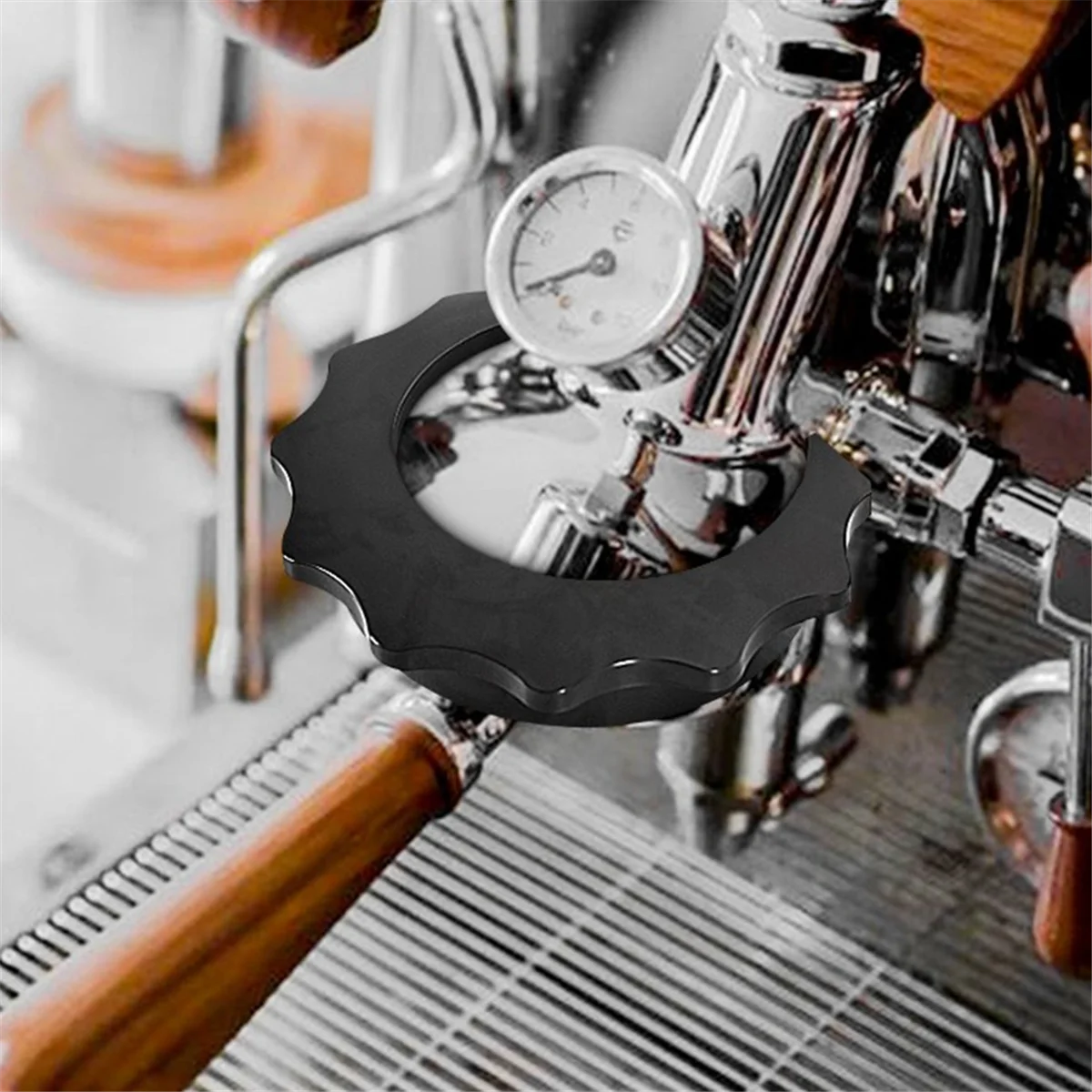 Coffee Machine Groud Heads Anti Scald Rings for E61 Espresso Replacement Part Gasket Portafilter Accessories 58MM#A66K