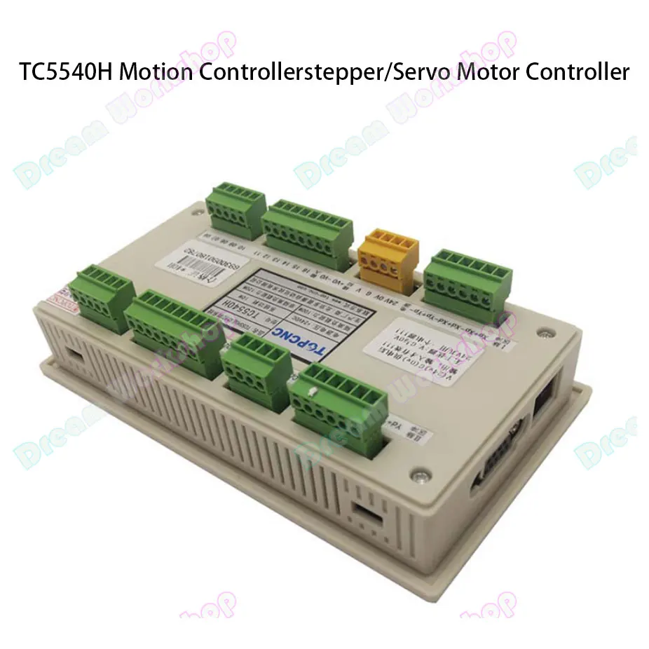 TC55H 1/2/3/4 Axis CNC Controller System G Code Motion Control Spindle Control Panel Engraving Milling Machine Controller