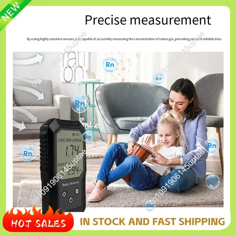 N88R كاشف الراديون الرقمي عالي الحساسية، جهاز مراقبة الغاز المحلي المحمول، أداة مراقبة الرادون الجديدة