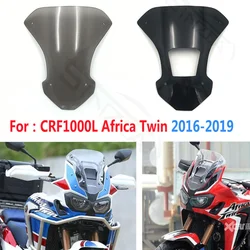 For CRF1000L CRF 1000L Africa Twin 2016 2017 2018 2019 Motorcycle Windshield Windscreen Wind Deflectors Black