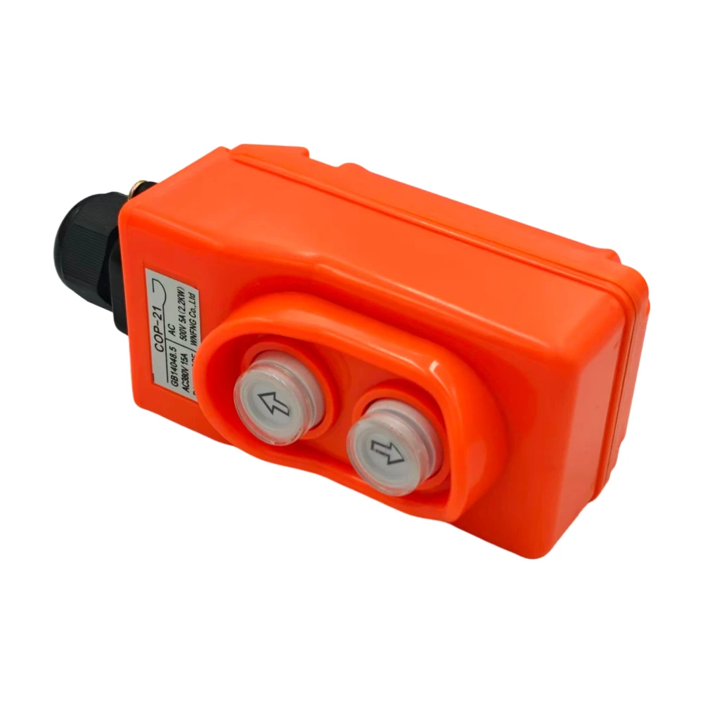 Waterproof Up-down Pushbutton Crane Hoist Switch COP21 New