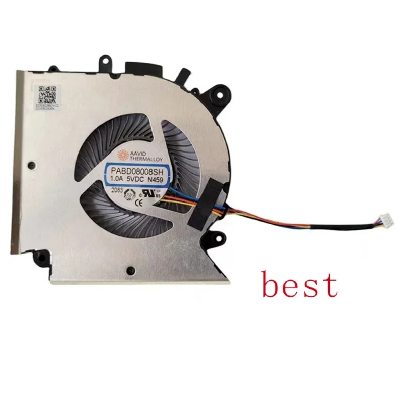 For PABD08008SH PAAD06015SL N459 N460 New For MSI GF66 GL66 MS-1581 CPU GPU COOLING FAN DC5V 0.55A 1.0A