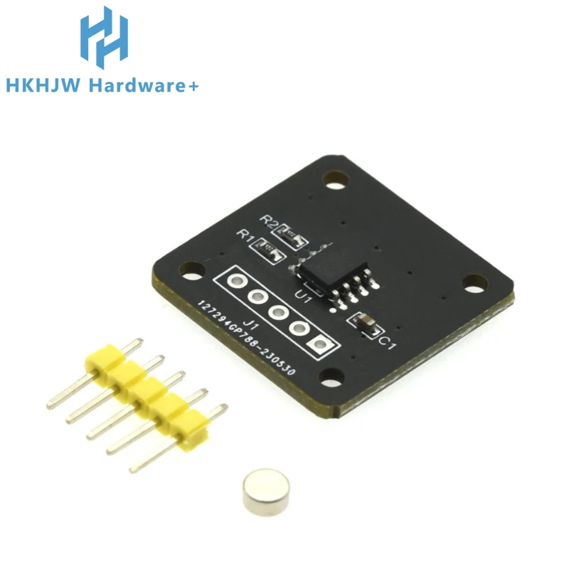 MT6701 Magnetic Encoder Magnetic Induction Angle Measurement Sensor Module 14bit High Precision Replacement AS5600