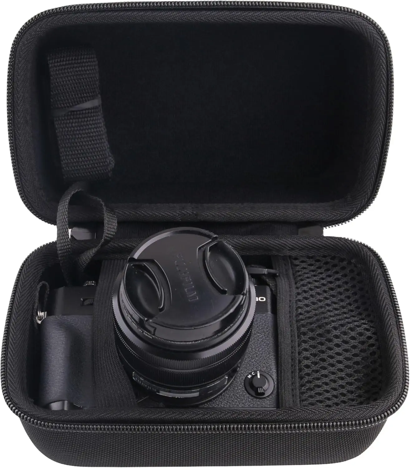 

Hard Camera Case for Fujifilm X-T50, X-T5, X-T30 II, X-T30, X-T10, X-T20 (Fits 15-45mm Lenses) - Black