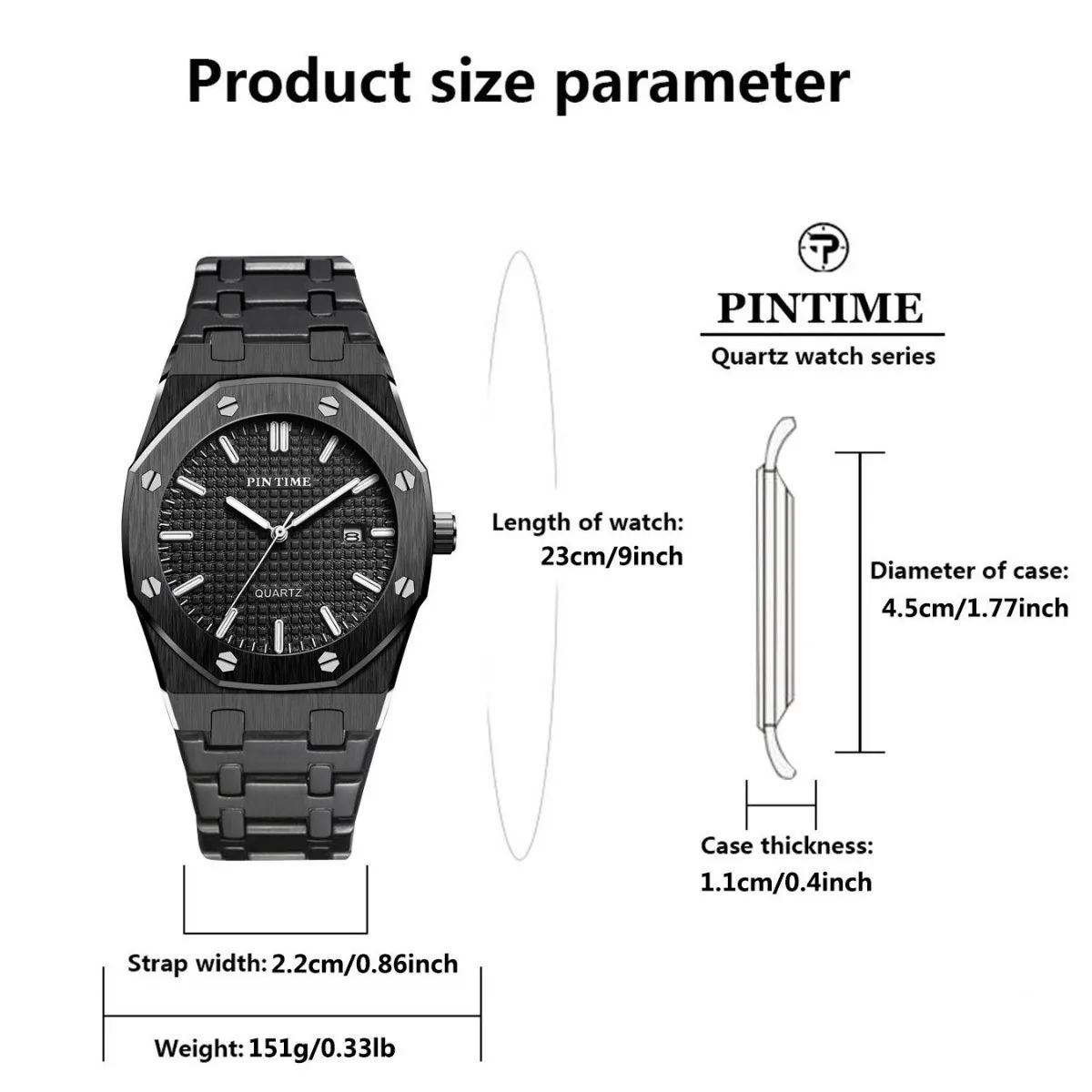 Men's Luxury Business Stainless Steel Watch For Men Sport Excellence Waterproof Wristwatch Tough Men Gift relojes Free shipping