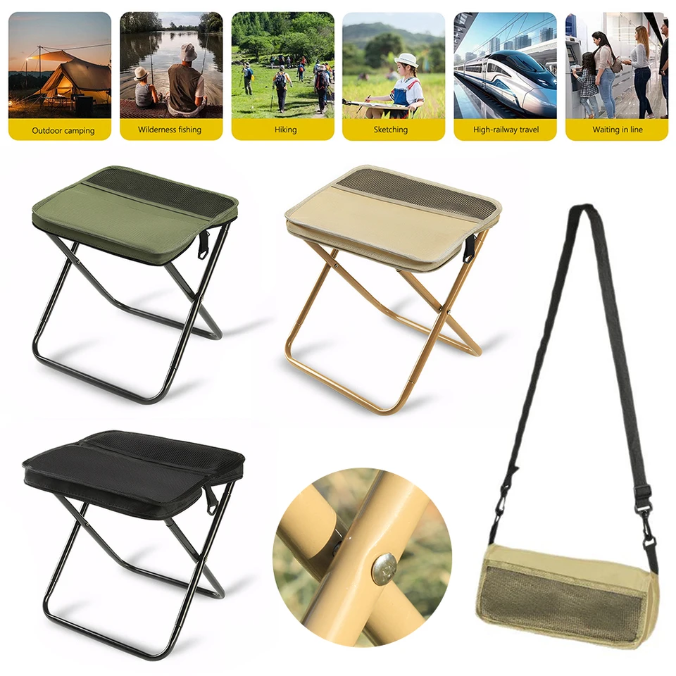 Wear-resistant Folding Backpack Stool Strong Load-bearing