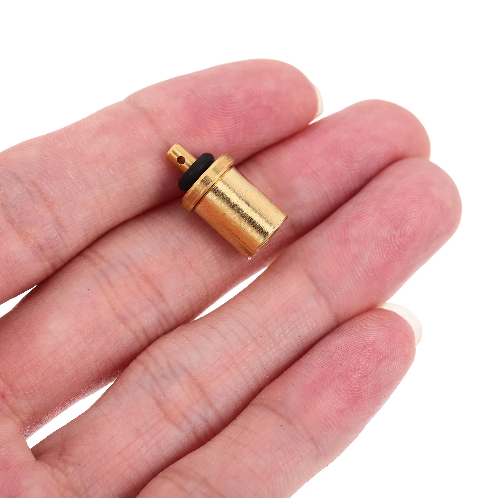

2pcs Brass Gas Refill Compact Portable Connector for Propane Cylinders Camping Travel Outdoor Equipment Cylinder Connector