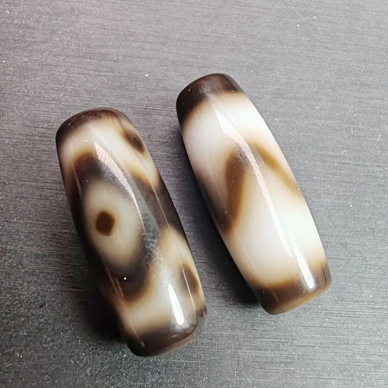 Agate , Three-Eyed Tiger Tooth Dzi , Loose Beads, Accessories, Tibetan-Style Necklace Pendants, And Decora