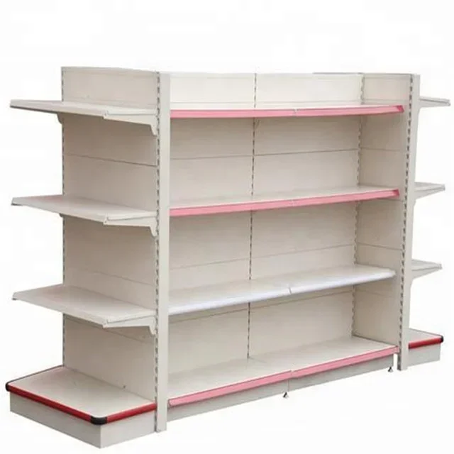 Customized Metal Supermarket Display Stand Shelf