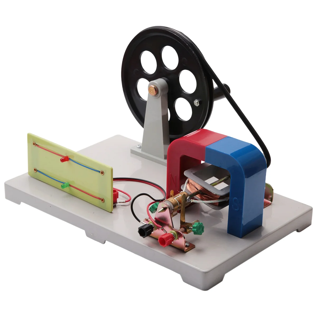 Hot sale Hand AC and DC Crank Generator Model, Demonstration Motor Generator Activity Model,Device Experimental Equipment