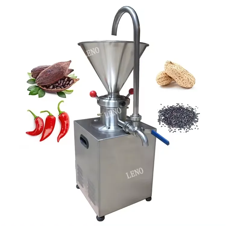 Commercial Colloid Mill Grinder Pistachio Hazelnut Almond Cashew Nut Peanut Butter Grinding Sesame Paste Making Machine