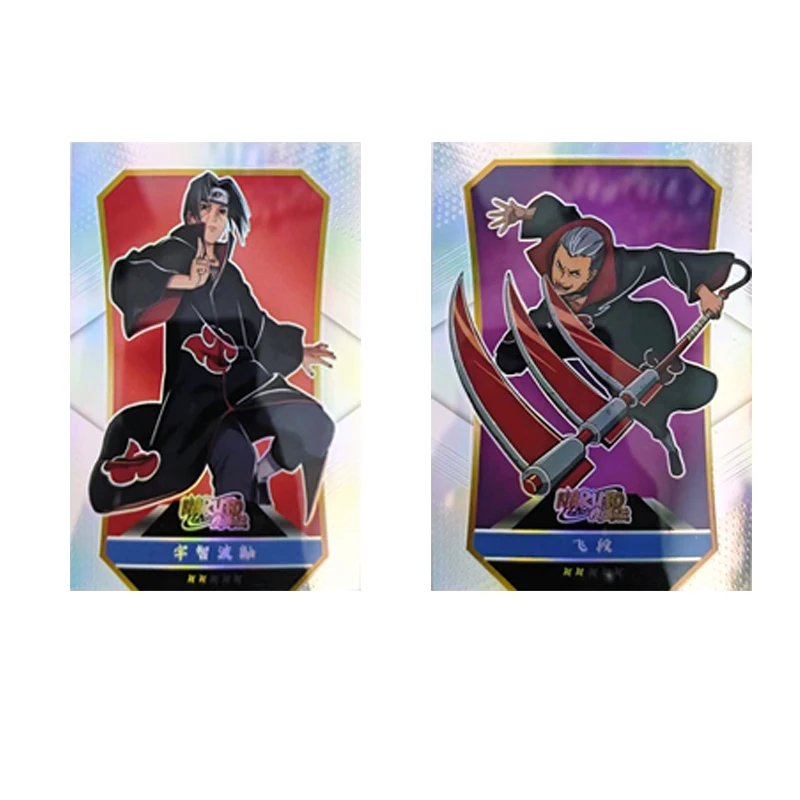 Japanese Anime Naruto Character Uchiha Obito Uchiha Itachi Kakuzu Konan Ssr Collection Cards Christmas Gifts Children's Toys