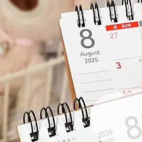 

Portable Simple Coil Desk Calendar 2026 Daily Schedule Planner Desktop Decoration Office School Supplies