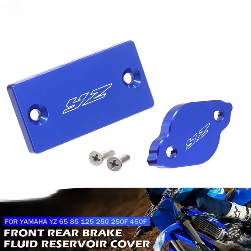 

Подходит для внедорожных мотоциклов Yamaha YZ450F YZ250F YZ250, верхние и нижние крышки тормозных насосов из алюминиевого сплава.