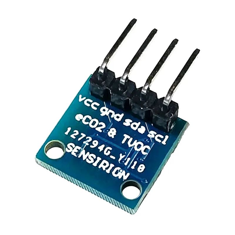SGP30 Gas Sensor Module TVOC/eCO2 Air Quality Monitor, Formaldehyde & CO2 Measurement Sensor for Arduino/IoT