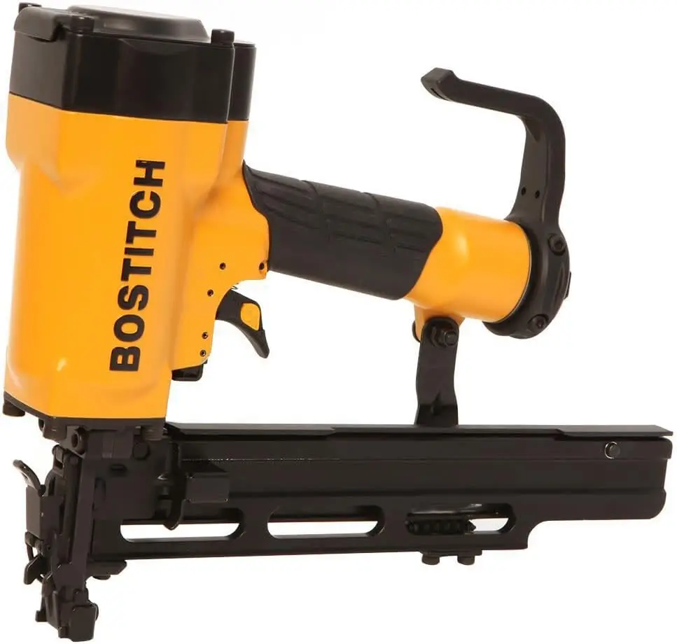 

Пневматический степлер для гвоздей 16 калибра (7/16 дюйма) для тяжелых работ в строительстве и деревообработке