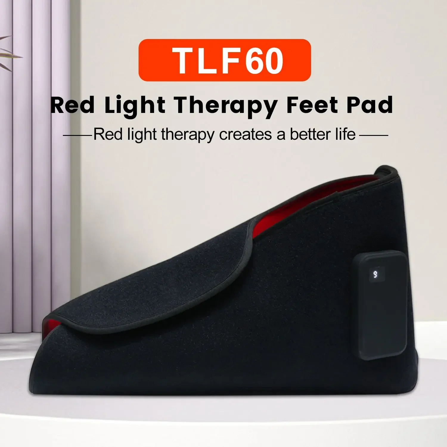 2023 New Product Red Light Therapy Pad Device TLF60 Pain Relief Foot Wrap Chromotherapy Lights Wearable Fabric Led Light