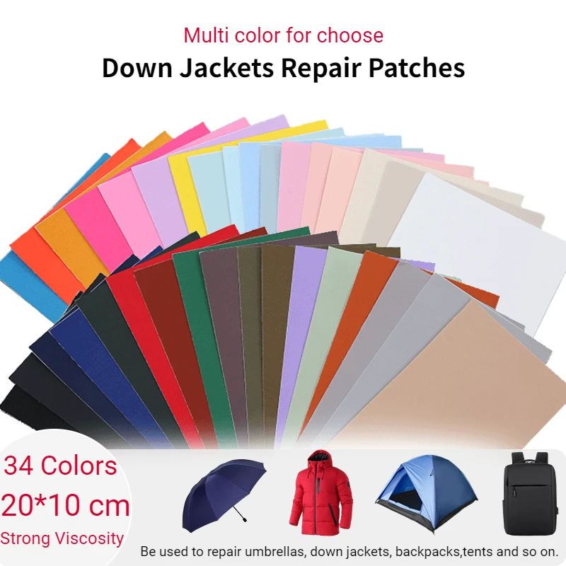 Self Adhesive Patches For Clothing Thermoadhesive Stickers Backpack Bags Washable Repair Patches Down Jackets Tent DIY Fix Patch