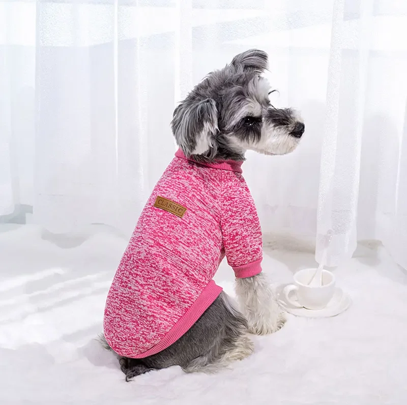 Welpen- und Katzenjacke, warme Winterkleidung für kleine Hunde, klassischer Haustierpullover, Kleidung, Sweatshirts, lässige Haustierkostüme – Detail 11