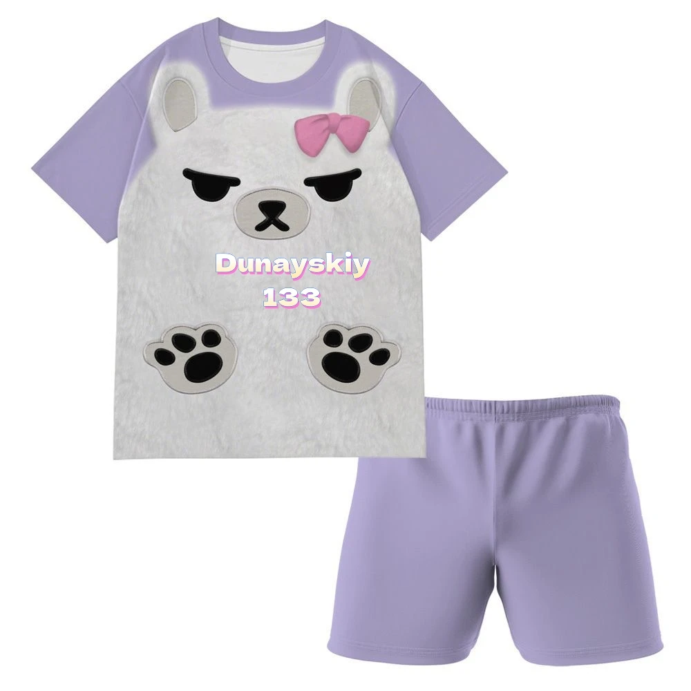 Kpop شيطان هنتر ميرا 2025 الكرتون تأثيري الخيال ملابس خاصة منامة زي تمويه الكبار النساء لعب الأدوار وتتسابق