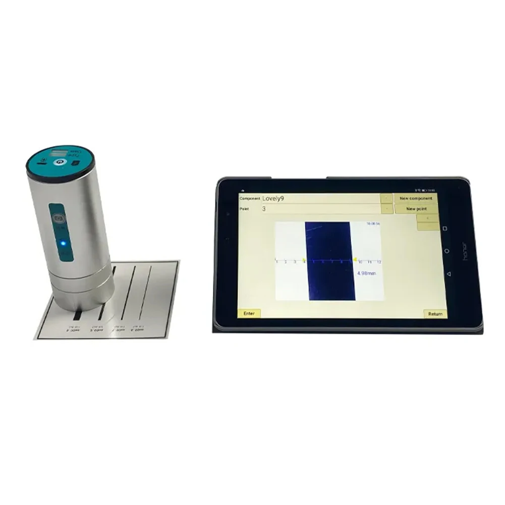 Concrete Automatic Digital Wireless Crack Depth Width Gauge Meter Measurement Instrument