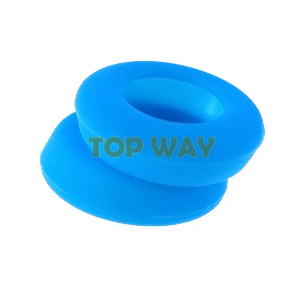 10 шт. сменные аналоговые ручки для большого пальца, колпачки для контроллера Steam Deck, высококачественная ручка, силиконовые колпачки, запасные части