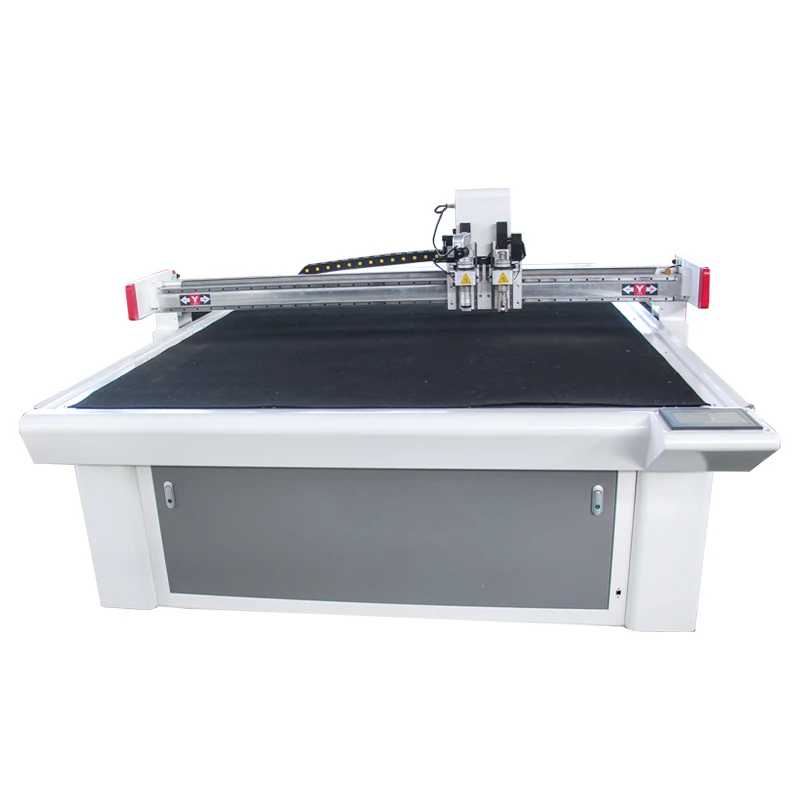 Automatic Pneumatic Vibration Knife Cutting Machine for Foam Sponge EVA Rubber Ruida Control System Delta Servo Motor Press