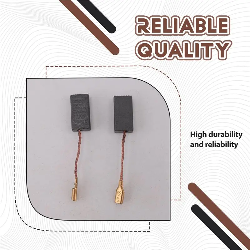 

Carbon Brush 20Pcs Replaceable Great Conductive Carbon Brush For Electric Motor Drill 100 5816Mm-[A04I Tools]