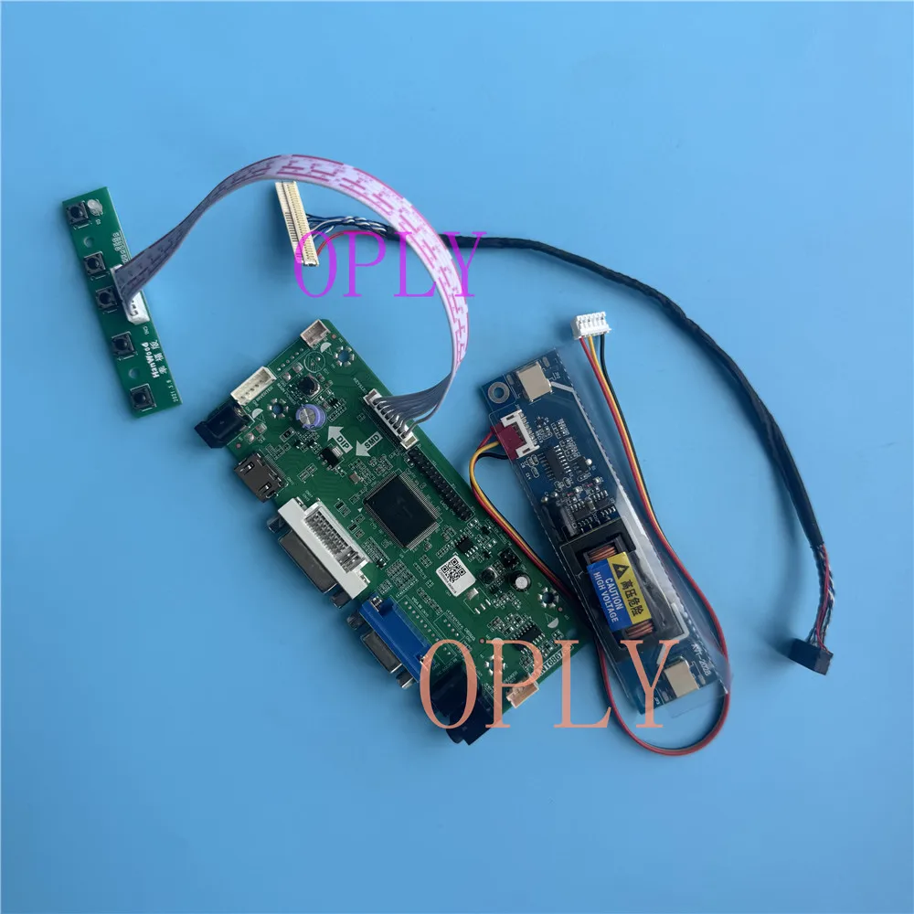 HDMI-compatible VGA DVI for LM185WH1-TLE1 LM185WH1-TLH4 LM185WH1 1366X768 LCD panel Screen monitor M.NT68676 Controller board