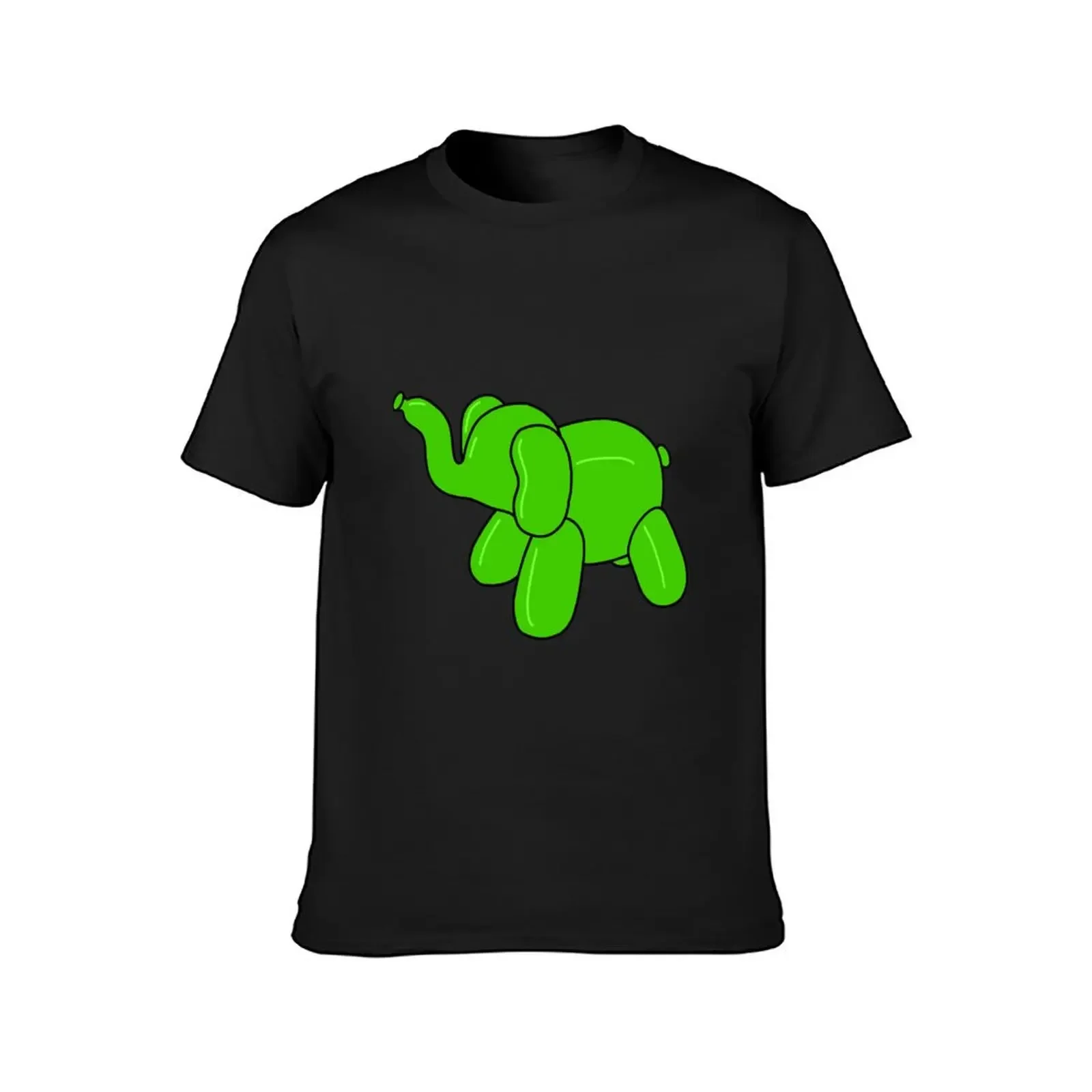 Balloon Elephant T-Shirt summer tops custom shirt heavyweights sports fans heavy weight t shirts for men