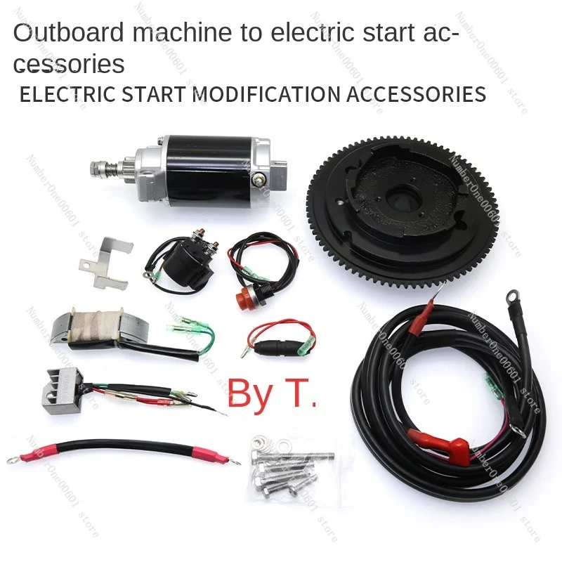 

Outboard Motor Changed to Electric Starter Accessories Suitable for Yamaha Baisheng Hangkai 2 Punch 4 Punch 15/20/30/40