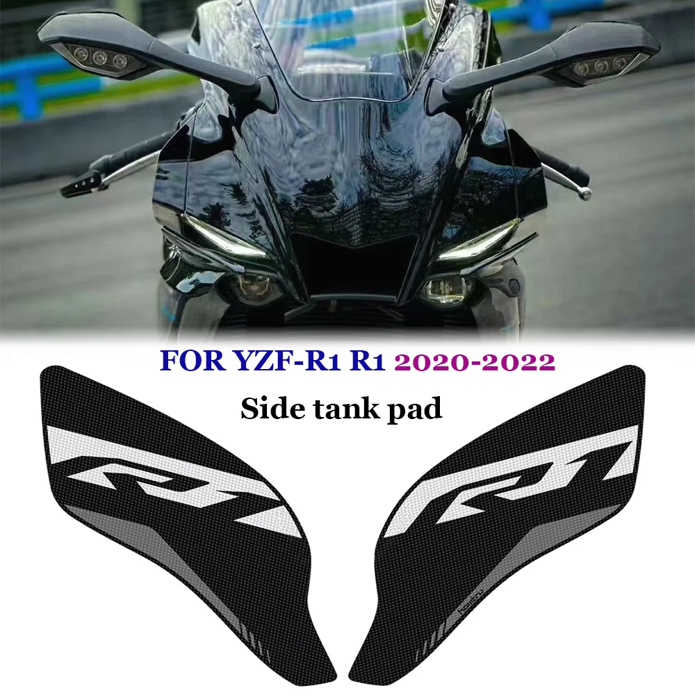 For Yamaha R1 YZF-R1 2021 2022 Motorcycle Side Tank Pad Protection Knee Grip Mat Accessorie