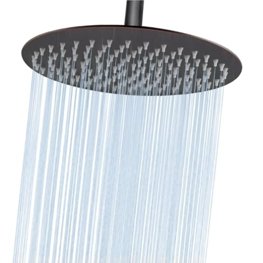 

Round Rafall Shower Head High Pressure Staless Steel Waterfall Large Ra Shower Head Ultra Th Design